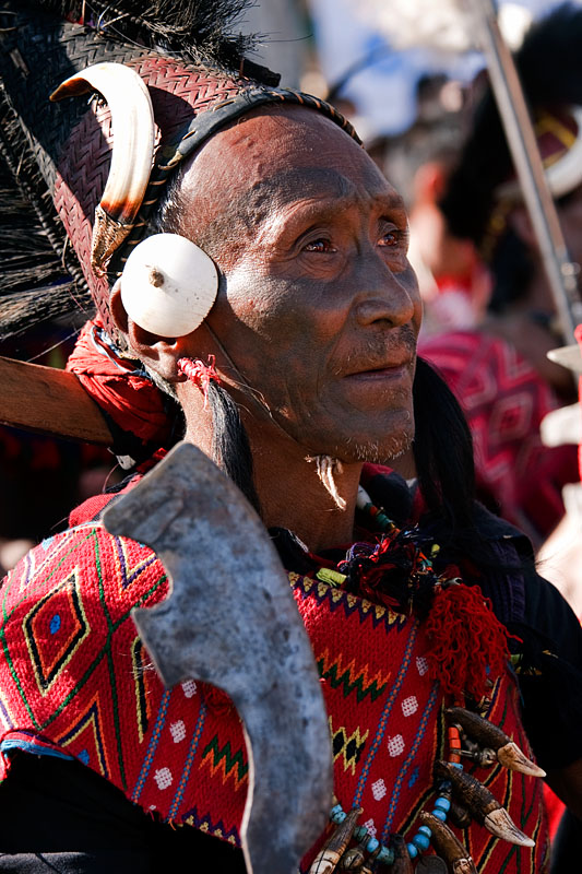 Warrior from the Khiamniungan naga clan